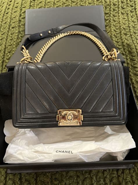 chanel boy bag ebay australia|pre owned chanel boy bag.